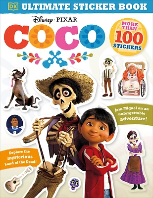 Ultimate Sticker Book: Disney Pixar Coco (Paperback)