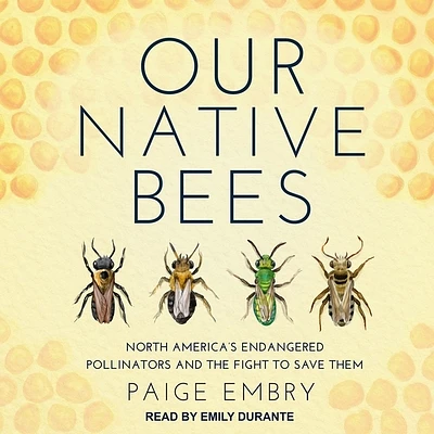 Our Native Bees: North America's Endangered Pollinators and the Fight to Save Them (Compact Disc)