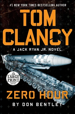 Tom Clancy Zero Hour (A Jack Ryan Jr. Novel #9) (Large Print / Paperback)