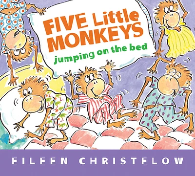 Five Little Monkeys Jumping on the Bed Padded Board Book (A Five Little Monkeys Story) (Board book)