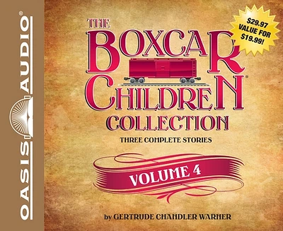 The Boxcar Children Collection Volume 4: Schoolhouse Mystery, Caboose Mystery, Houseboat Mystery (CD-Audio)