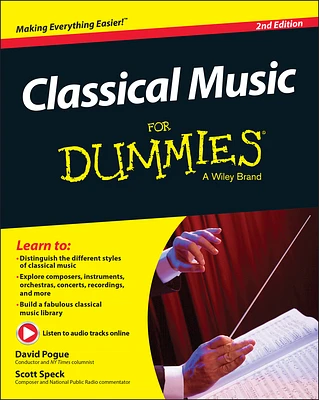 Classical Music for Dummies (Paperback)