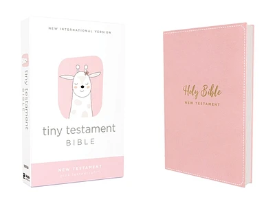 Niv, Tiny Testament Bible, New Testament, Leathersoft, Pink, Comfort Print (Imitation Leather)