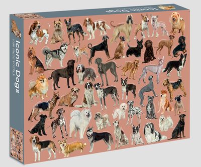 Iconic Dogs: 1,000-Piece Jigsaw Puzzle