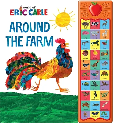 World of Eric Carle: Around the Farm Sound Book [With Battery] (Hardcover)