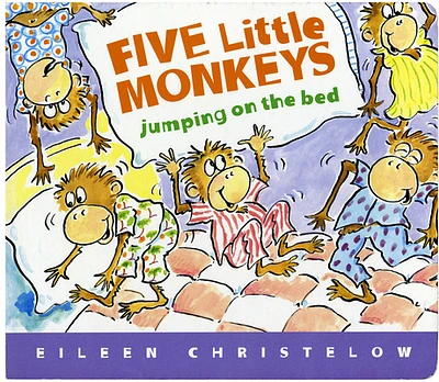 Five Little Monkeys Jumping on the Bed Lap Board Book (A Five Little Monkeys Story) (Board book)