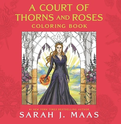 A Court of Thorns and Roses Coloring Book (Paperback)