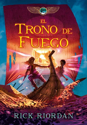 El trono de fuego / The Throne of Fire (Las cronicas de los Kane #2) (Hardcover)