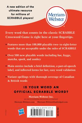 The Official Scrabble Players Dictionary (Paperback)