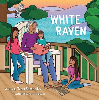 White Raven (Little Wolf #2) (Hardcover)