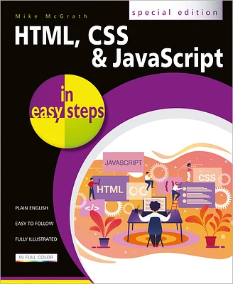 Html, CSS & JavaScript in Easy Steps (Paperback)