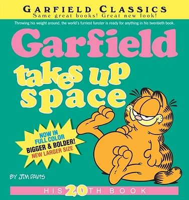 Garfield Takes Up Space: His 20th Book (Paperback)