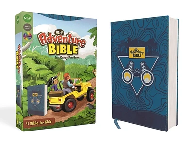 Nirv, Adventure Bible for Early Readers, Leathersoft, Blue, Full Color (Imitation Leather)