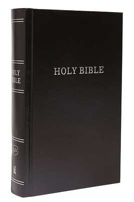 KJV, Pew Bible, Large Print, Hardcover, Black, Red Letter Edition (Large Print / Hardcover)