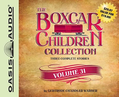 The Boxcar Children Collection Volume 34 (Library Edition): The Mystery of the Haunted Boxcar, The Clue in the Corn Maze, The Ghost of the Chattering Bones (CD-Audio)