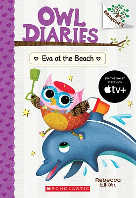 Eva at the Beach: A Branches Book (Owl Diaries #14) (Paperback)