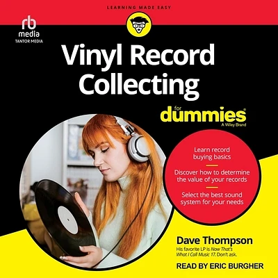 Vinyl Record Collecting for Dummies (Compact Disc)