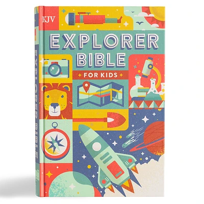 KJV Explorer Bible for Kids, Hardcover: Placing God’s Word in the Middle of God’s World (Hardcover)