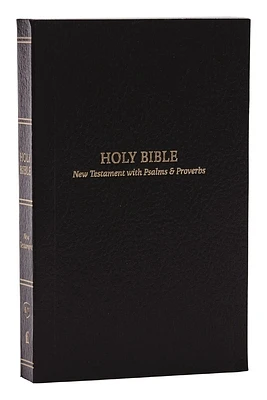 KJV Holy Bible: Pocket New Testament with Psalms and Proverbs, Softcover, Red Letter