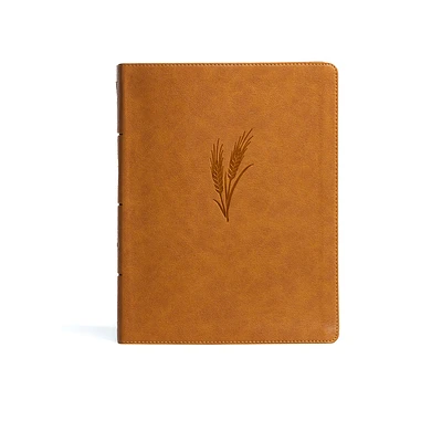 KJV Notetaking Bible, Large Print Edition, Camel LeatherTouch (Leather / fine binding)