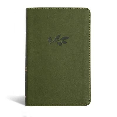 NASB Personal Size Bible, Olive LeatherTouch (Leather / fine binding)