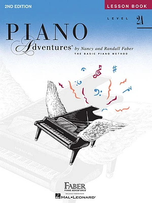 Level 2a - Lesson Book: Piano Adventures (Paperback)