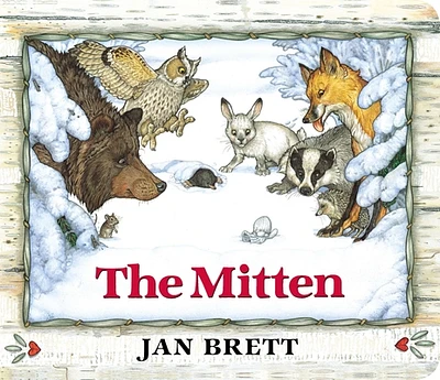 The Mitten (Oversized Lap Board Book) (Board book)