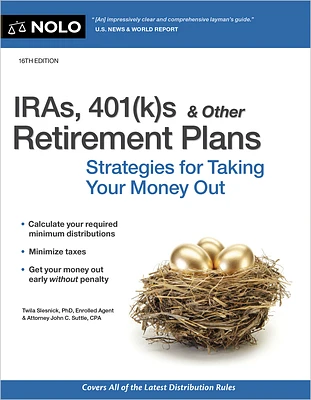 Iras, 401(k)S & Other Retirement Plans: Strategies for Taking Your Money Out (Paperback)