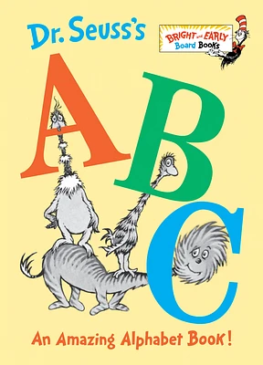 Dr. Seuss's ABC: An Amazing Alphabet Book! (Bright & Early Board Books) (Board book)