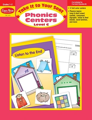 Phonics Centers Level C (Take It to Your Seat: Phonics Centers) (Paperback)