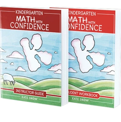 Kindergarten Math With Confidence Bundle: Instructor Guide & Student Workbook (Paperback)