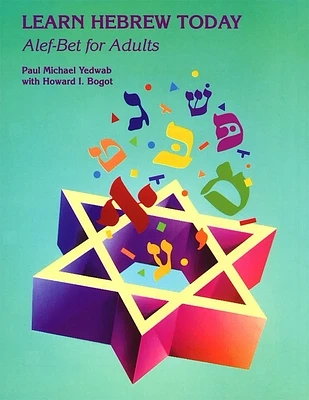 Learn Hebrew Today: Alef-Bet for Adults (Paperback)