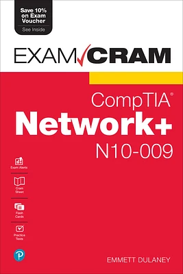 Comptia Network+ N10-009 Exam Cram (Exam Cram (Pearson)) (Paperback)