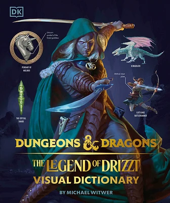 Dungeons and Dragons The Legend of Drizzt Visual Dictionary (Hardcover)