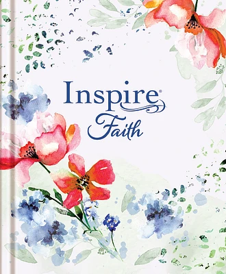 Inspire Faith Bible Large Print Nlt, Filament Enabled (Hardcover, Wildflower Meadow): The Bible for Coloring & Creative Journaling (Large Print / Hardcover)