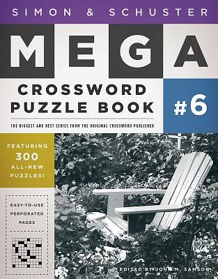 Simon & Schuster Mega Crossword Puzzle Book #6 (S&S Mega Crossword Puzzles #6) (Paperback)