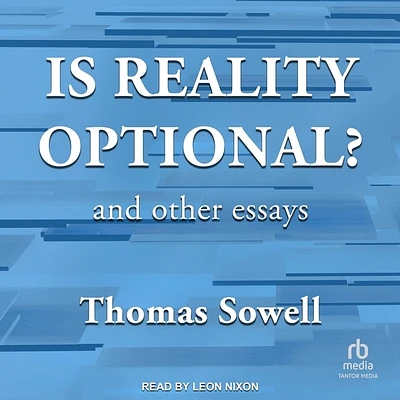 Is Reality Optional?: And Other Essays (Compact Disc)