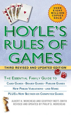 Hoyle's Rules of Games: The Essential Family Guide to Card Games, Board Games, Parlor Games, New Poker Variations, and More (Mass Market)