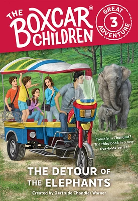 The Detour of the Elephants (The Boxcar Children Great Adventure #3) (Hardcover)