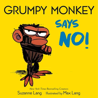 Grumpy Monkey Says No! (Grumpy Monkey Board Books) (Board book)