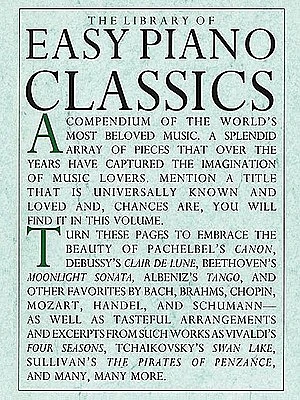 Library of Easy Piano Classics (Library of Series) (Paperback)