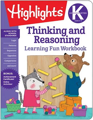 Kindergarten Thinking and Reasoning (Highlights Learning Fun Workbooks) (Paperback)