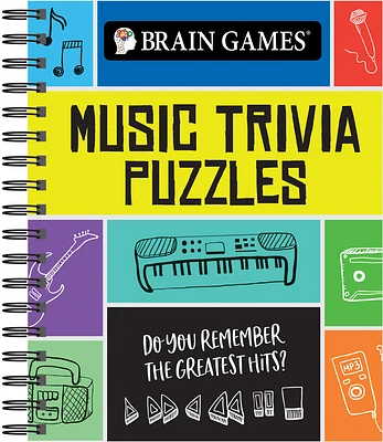 Brain Games Trivia - Music Trivia (Spiral)