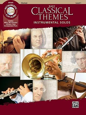 Easy Classical Themes Instrumental Solos: Clarinet, Book & CD (Paperback)