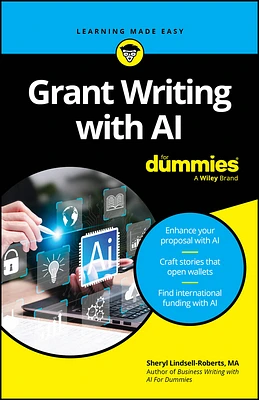 Grant Writing with AI for Dummies (Paperback)