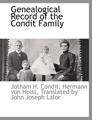 Genealogical Record of the Condit Family