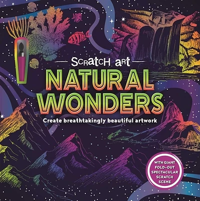 Scratch Art Natural Wonders: Create Breathtaking Beautiful Artwork (Paperback)