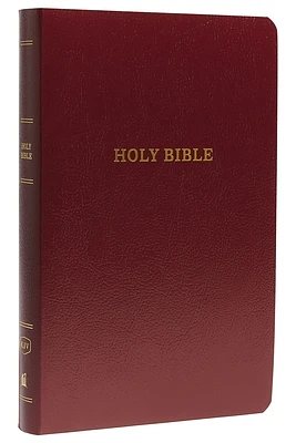 KJV, Gift and Award Bible, Imitation Leather, Burgundy, Red Letter Edition (Imitation Leather)