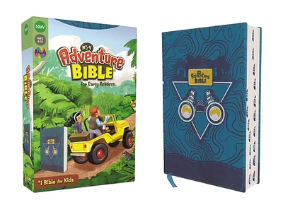 Nirv, Adventure Bible for Early Readers, Leathersoft, Blue, Full Color, Thumb Indexed Tabs (Imitation Leather)