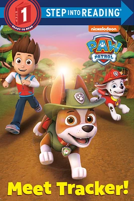 Meet Tracker! (PAW Patrol) (Step into Reading) (Paperback)